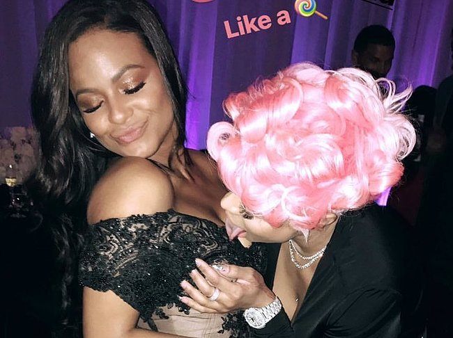 Christina Milian & Blac Chyna Nude