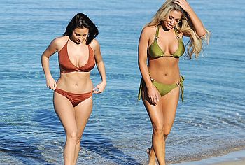 Chloe Goodman & Bianca Gascoigne Nude