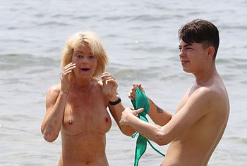 Lauren Harries Nude