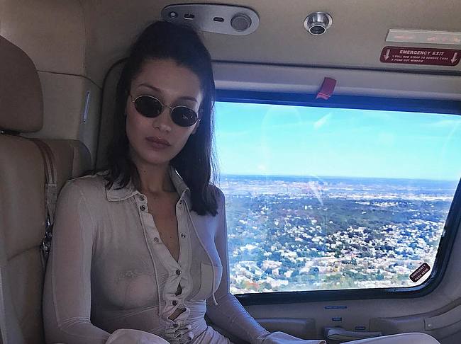 Bella Hadid Nude