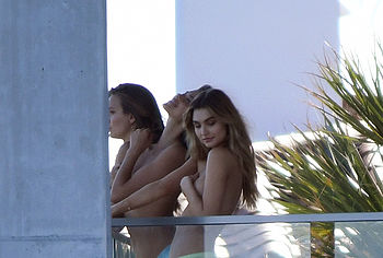 Josephine Skriver nude Georgia Fowler naked Roosmarijn De Kok lingerie