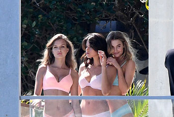 Josephine Skriver nude Georgia Fowler naked Roosmarijn De Kok lingerie