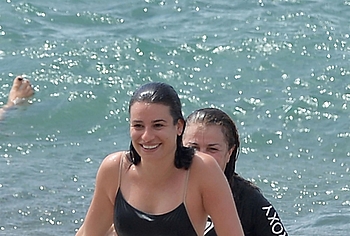 Lea Michele nude