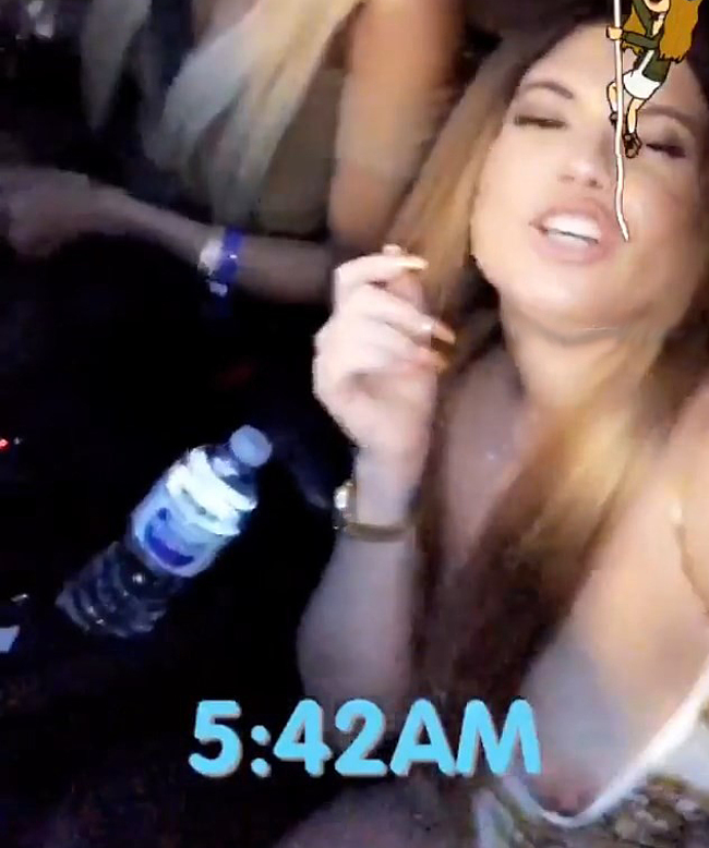 Chanel West Coast nude