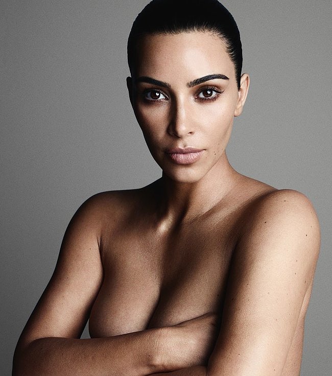 Kim Kardashian Nude