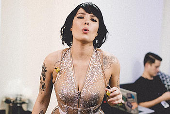 Halsey nude