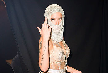 Halsey nude