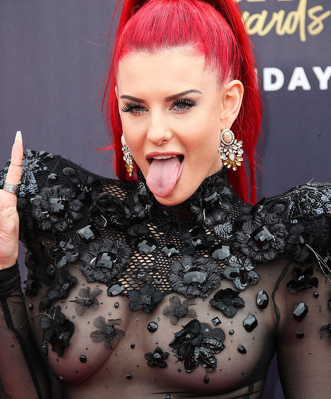 Justina Valentine nude