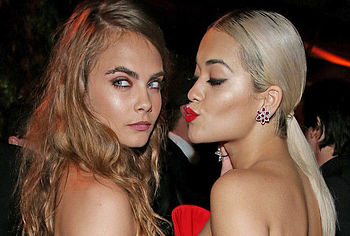 Rita Ora & Cara Delevingne nude