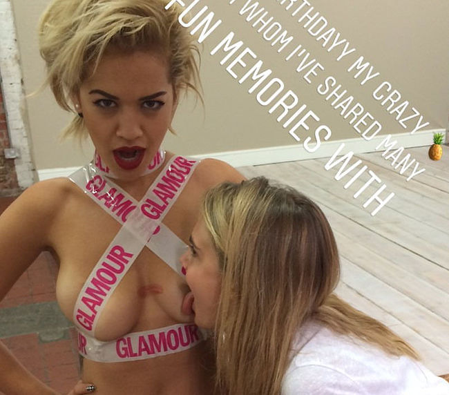 Rita Ora & Cara Delevingne nude