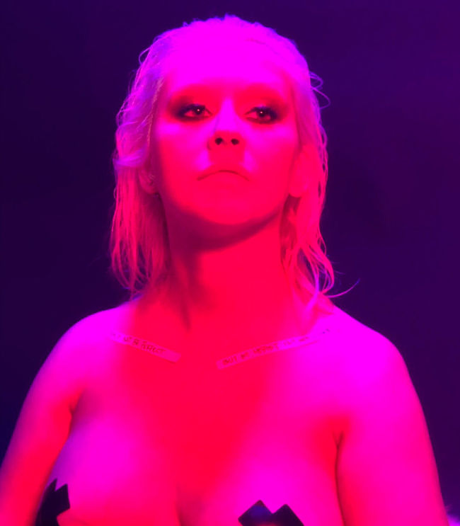 Christina Aguilera nude