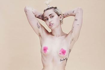 Miley Cyrus nude