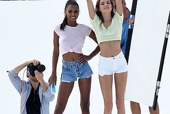 Josephine Skriver & Jasmine Tookes nude