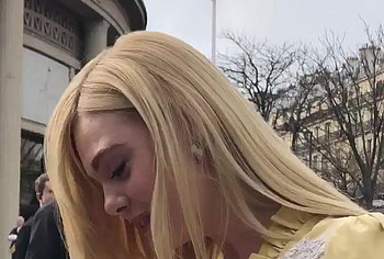Elle Fanning nude