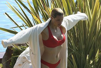 Michelle Hunziker nude