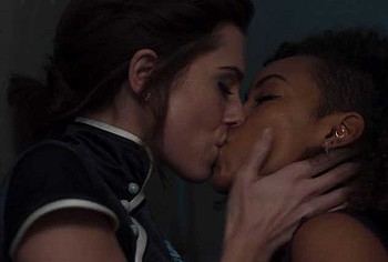 Allison Williams & Logan Browning Nude