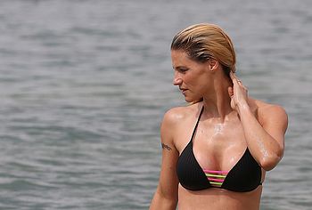 Michelle Hunziker nude