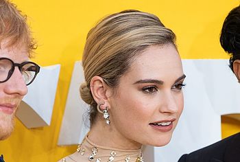 Lily James Nude