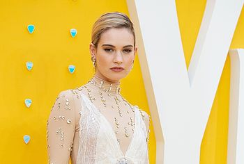 Lily James Nude