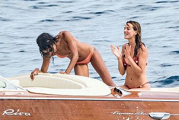 Laura Harrier & Eleonore Toulin nude
