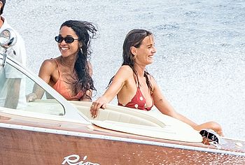 Laura Harrier & Eleonore Toulin nude