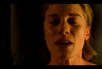 Katee Sackhoff & Blu Hunt Nude