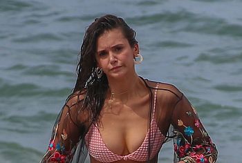 Nina Dobrev nude