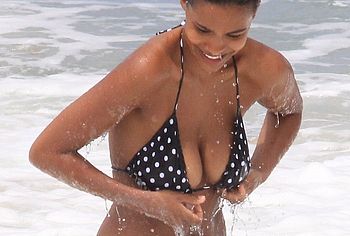 tina kunakey underboobs