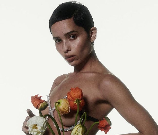 zoe kravitz nude