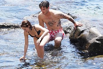 Zoey Deutch nipslips