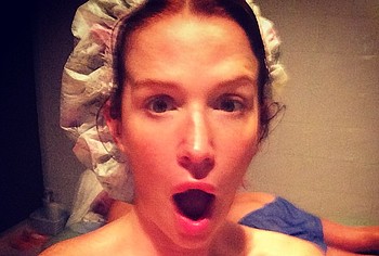 Poppy Montgomery oops