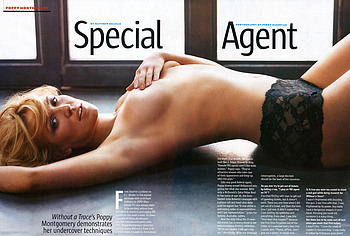 Poppy Montgomery topless
