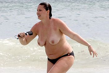 Candice Huffine oops