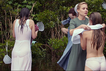 Adelaide Kane nipple slip