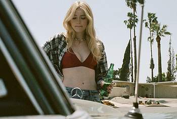 Dakota Fanning bikini beach