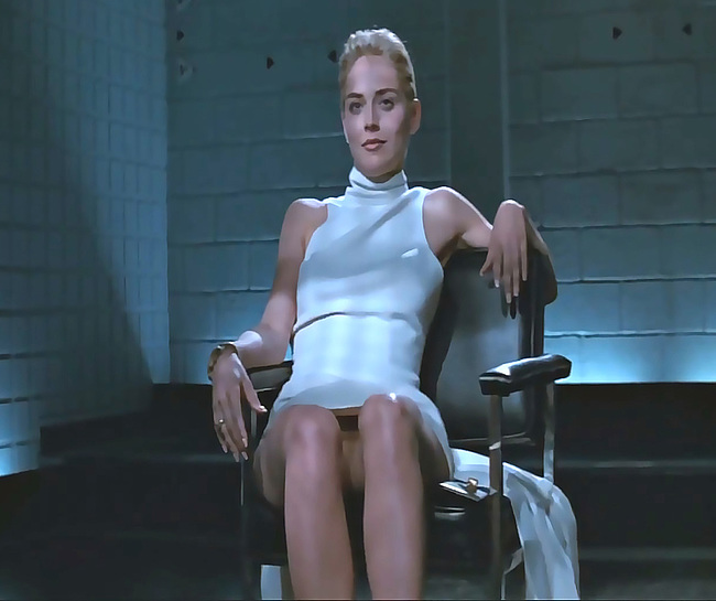 Sharon Stone naked