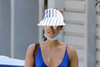 Jaimie Alexander topless beach