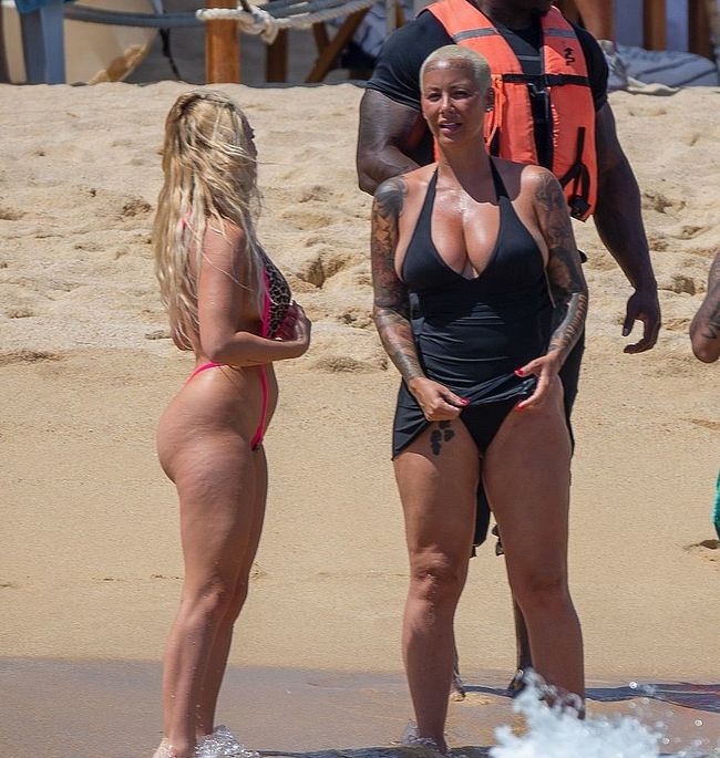 Amber Rose bikini