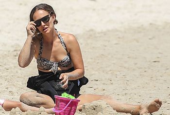 Natalie Portman beach