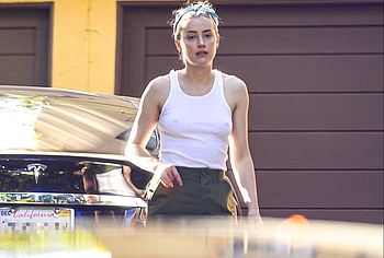 Amber Heard nipples