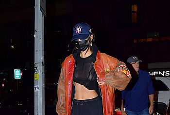 Bella Hadid see through