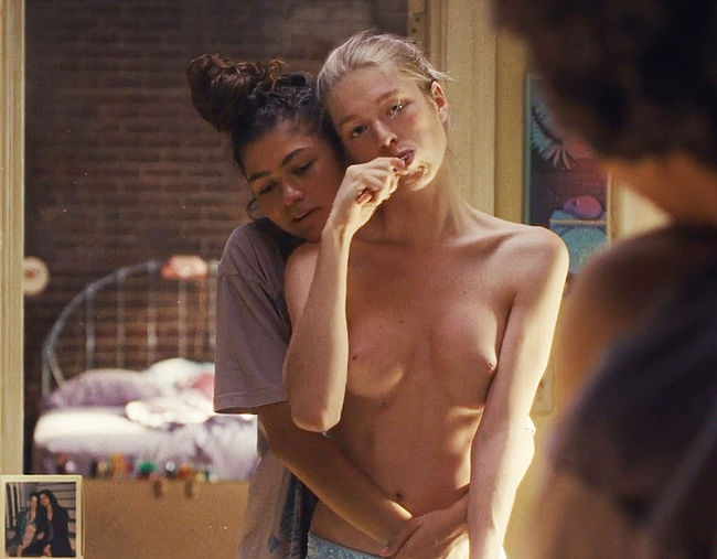 Hunter Schafer nude scenes