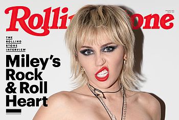 Miley Cyrus topless