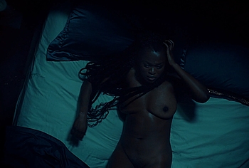 Yetide Badaki naked movie scenes