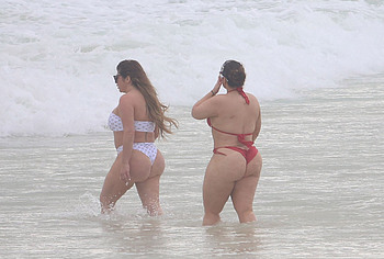 Chiquis Riviera ass bikini