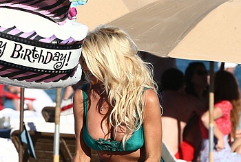 Victoria Silvstedt cameltoe