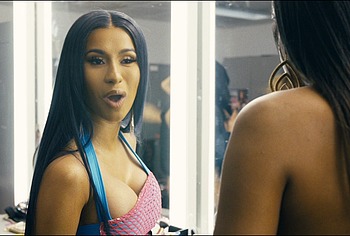 Cardi-B sexy movie scenes