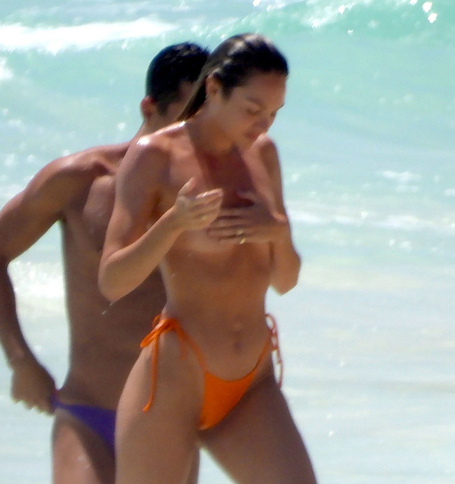 Candice Swanepoel topless