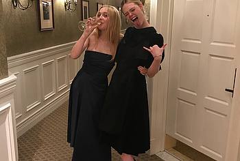 Elle Fanning drunk