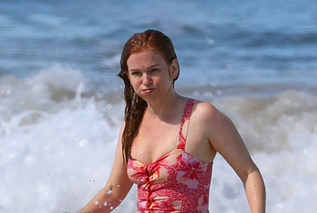 Isla Fisher paparazzi